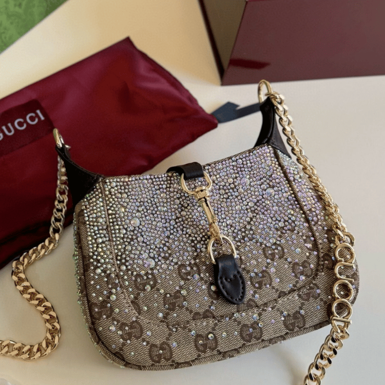 Gucci Jackie Notte Mini Bag Beige 7.7 Inches 782889 FAD1Z 2541