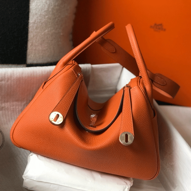 Hermès Lindy 26 Bag Orange/Terracotta 10.2 Inches