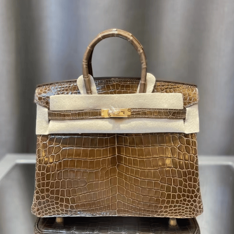 Hermès Birkin Bag Brown Crocodile 9.8 Inches