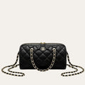 Chanel Bowling Bag Black 7.4 Inches AS1897 B03795 94305