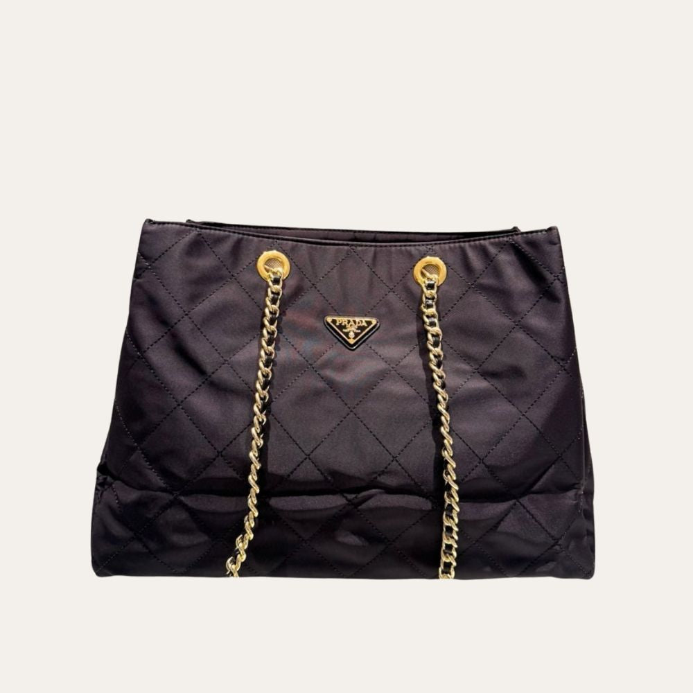 Prada Re Edition 1995 Re Nylon Tote Bag Black 16.5 Inches