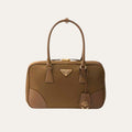 Prada Re Edition 1978 Medium Re Nylon And Saffiano Cork Beige 11.8 Inches 1Bb115 R064 F0594 V Too