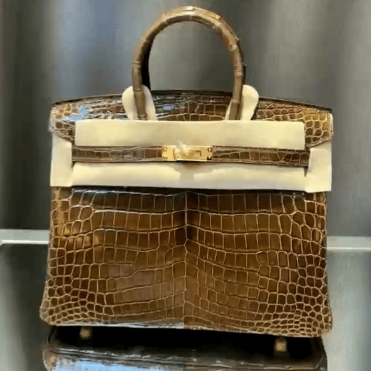 Hermès Birkin Bag Brown Crocodile 9.8 Inches
