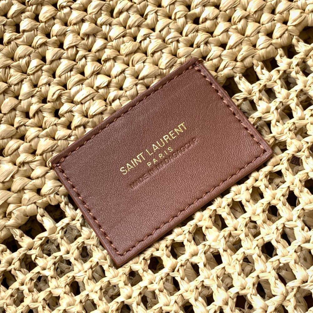 [Premium Quality] – Saint Laurent Icare Maxi Raffia Tote Bag 14.2 Inches 772191Gaaek2063