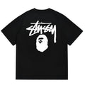 BAPE x Stussy Basic Pigment Dyed Tee