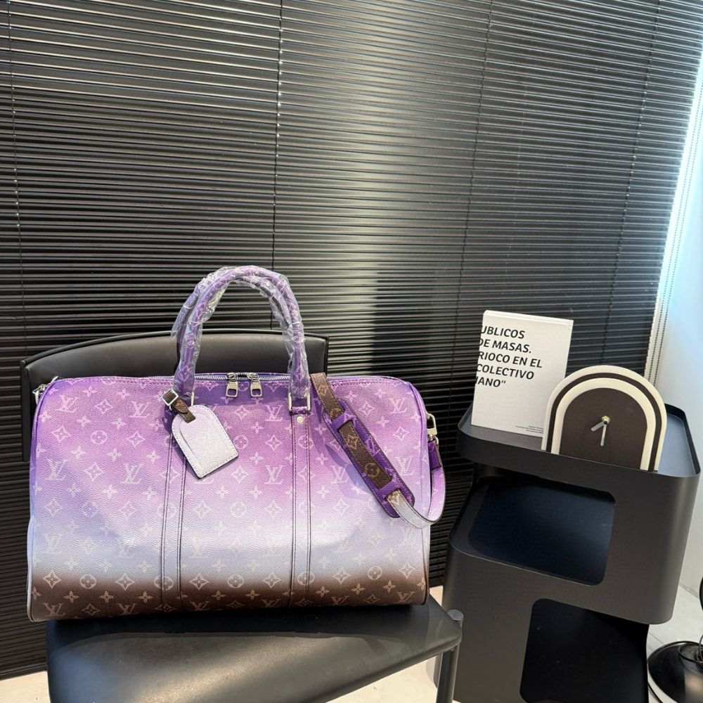 Louis Vuitton Keepall Bandoulière 45 Sunrise Pastel 17.7 Inches