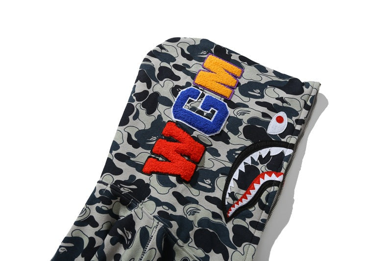 BAPE Camo Full-Zip Hoodie