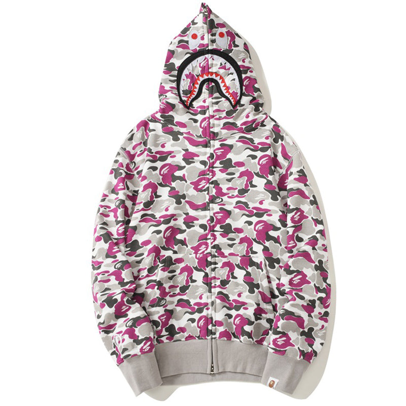 BAPE Camo Full-Zip Hoodie