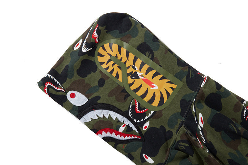 BAPE Shark 1st Camo Full-Zip Hoodie