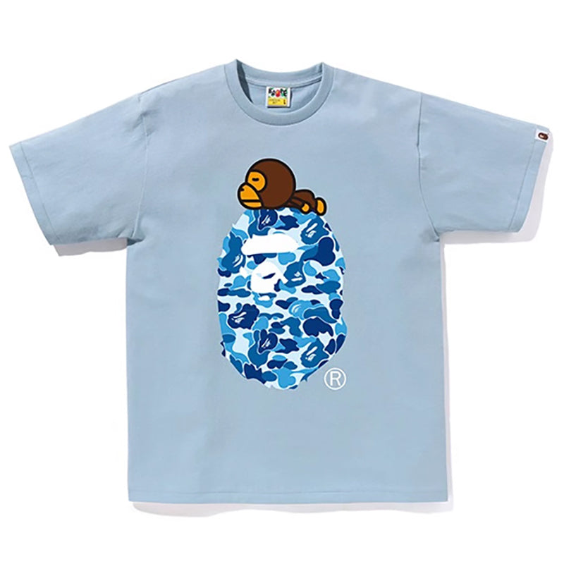 BAPE ABC Camo Milo on Big Ape T-Shirt