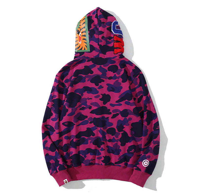 BAPE WGM Camo Full-Zip Hoodie