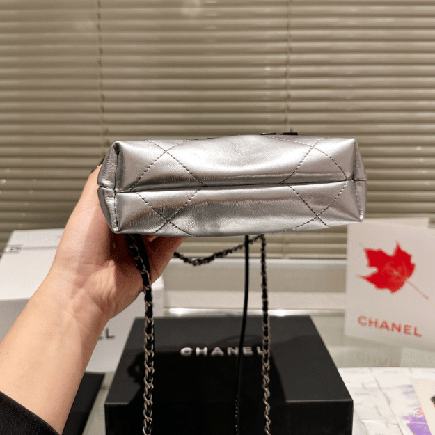 Chanel 22 Mini Drawstring Bucket Bag Ombere 7.9 Inches