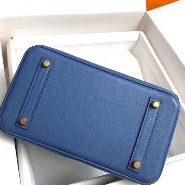 Hermès Birkin Bag Blue 9.8 Inches