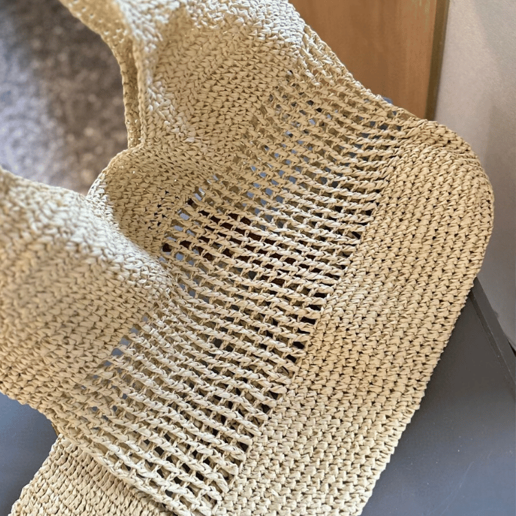 Include (Express shipping) – Saint Laurent Icare Maxi Raffia Tote Bag 14.2 Inches 772191Gaaek2063