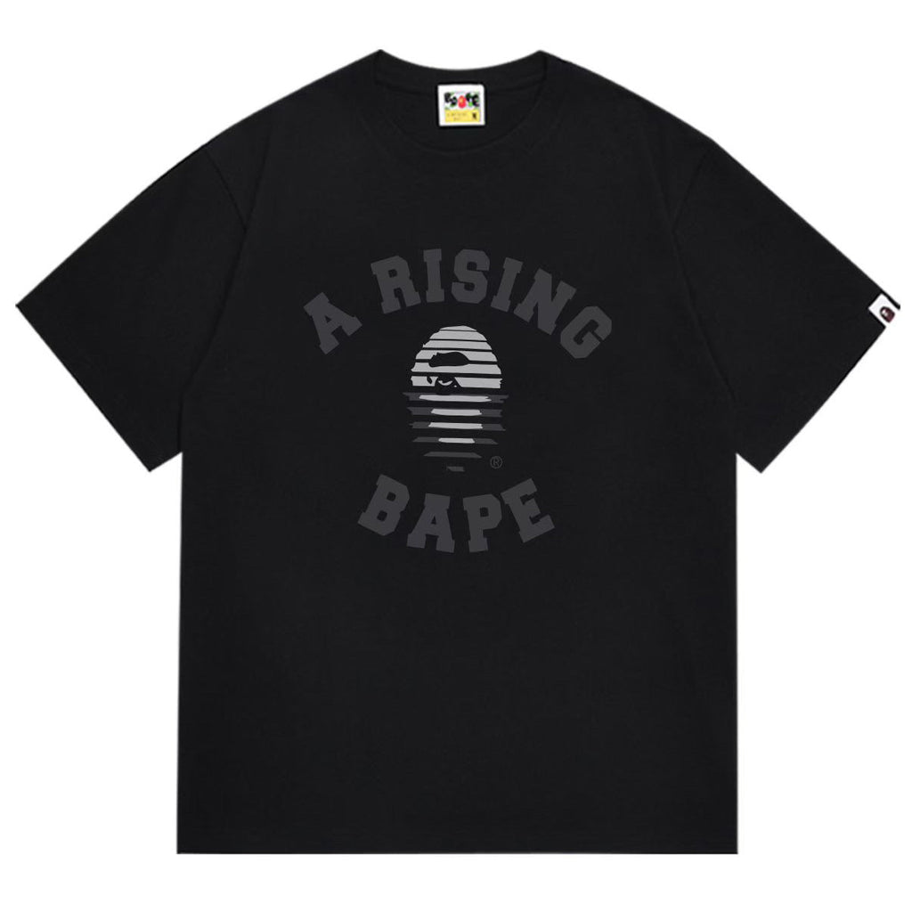 BAPE Ape Head Graphic Tee – Crew Neck Relaxed Fit