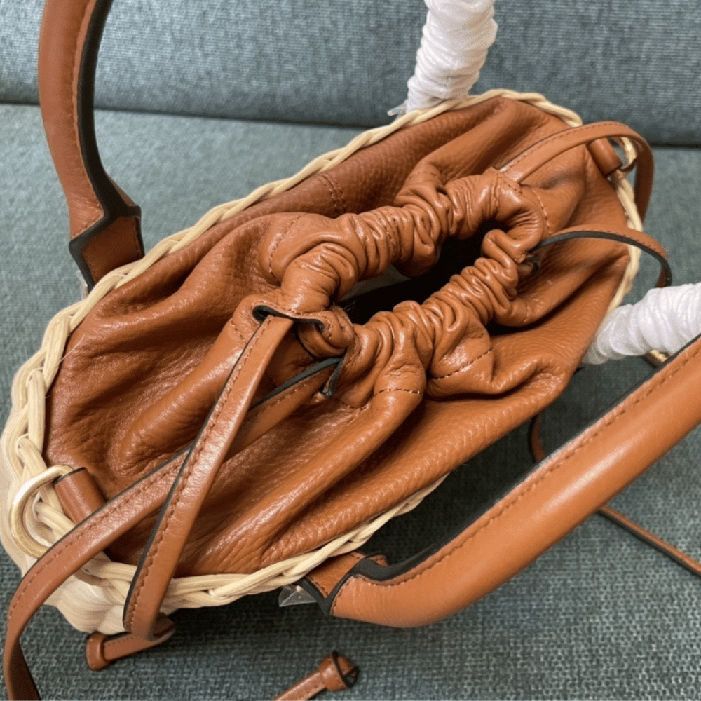 Valentino Vlogo Wicker Bag 9.8 Inches 7W2B0K53CU_249