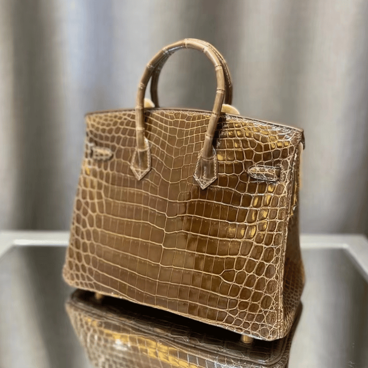 Hermès Birkin Bag Brown Crocodile 9.8 Inches
