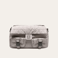 Chanel Messenger Bag Grey 13.8 Inches