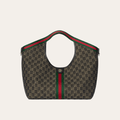 ‎Gucci Gg Ophidia Giglio Tote Shoulder Bag Black ‎9.8 Inches 853971 FAFYU 1155