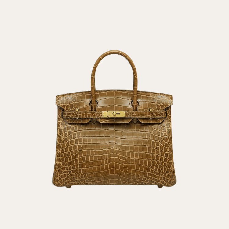 Hermès Birkin Bag Brown Crocodile 9.8 Inches