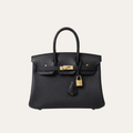 Hermès Kelly Bag Black 9.8 Inches