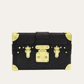 Louis Vuitton Side Trunk Box Black 7.5 Inches