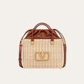 Valentino Vlogo Wicker Bag 9.8 Inches 7W2B0K53CU_249