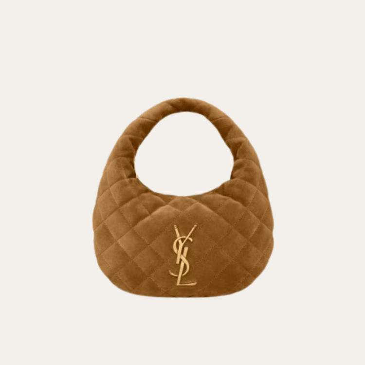 Saint Laurent Icare Hobo Bag Tan 9.4 Inches