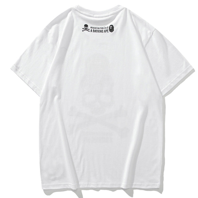 BAPE x Mastermind Japan Baby Milo Skull Tee