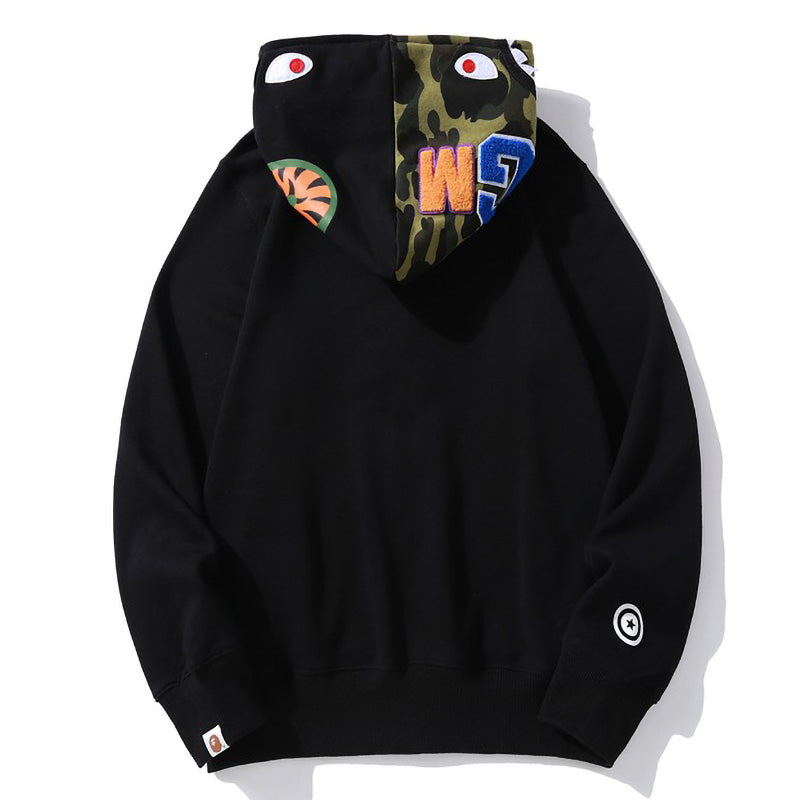 BAPE Camo Fleece Full-Zip Hoodie