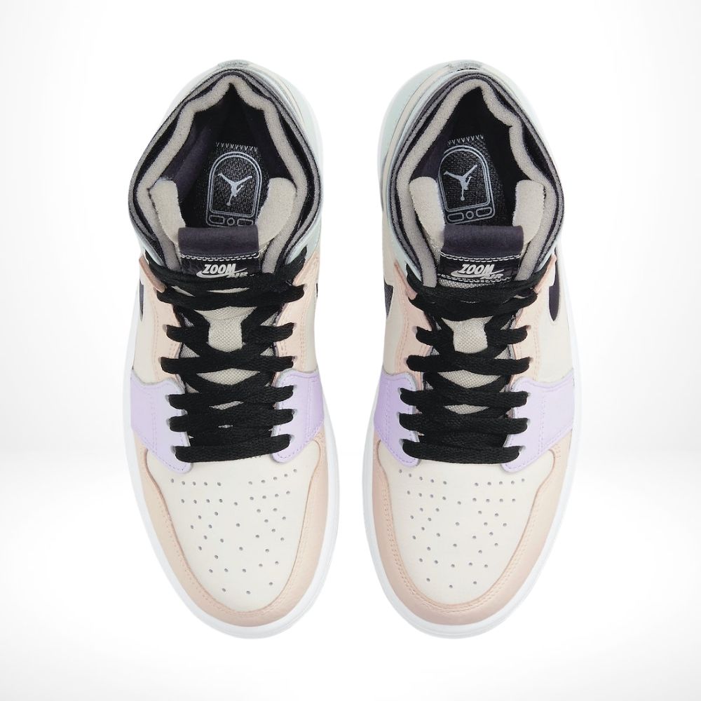 Air Jordan 1 High Zoom Comfort Easter Pale Ivory Violet