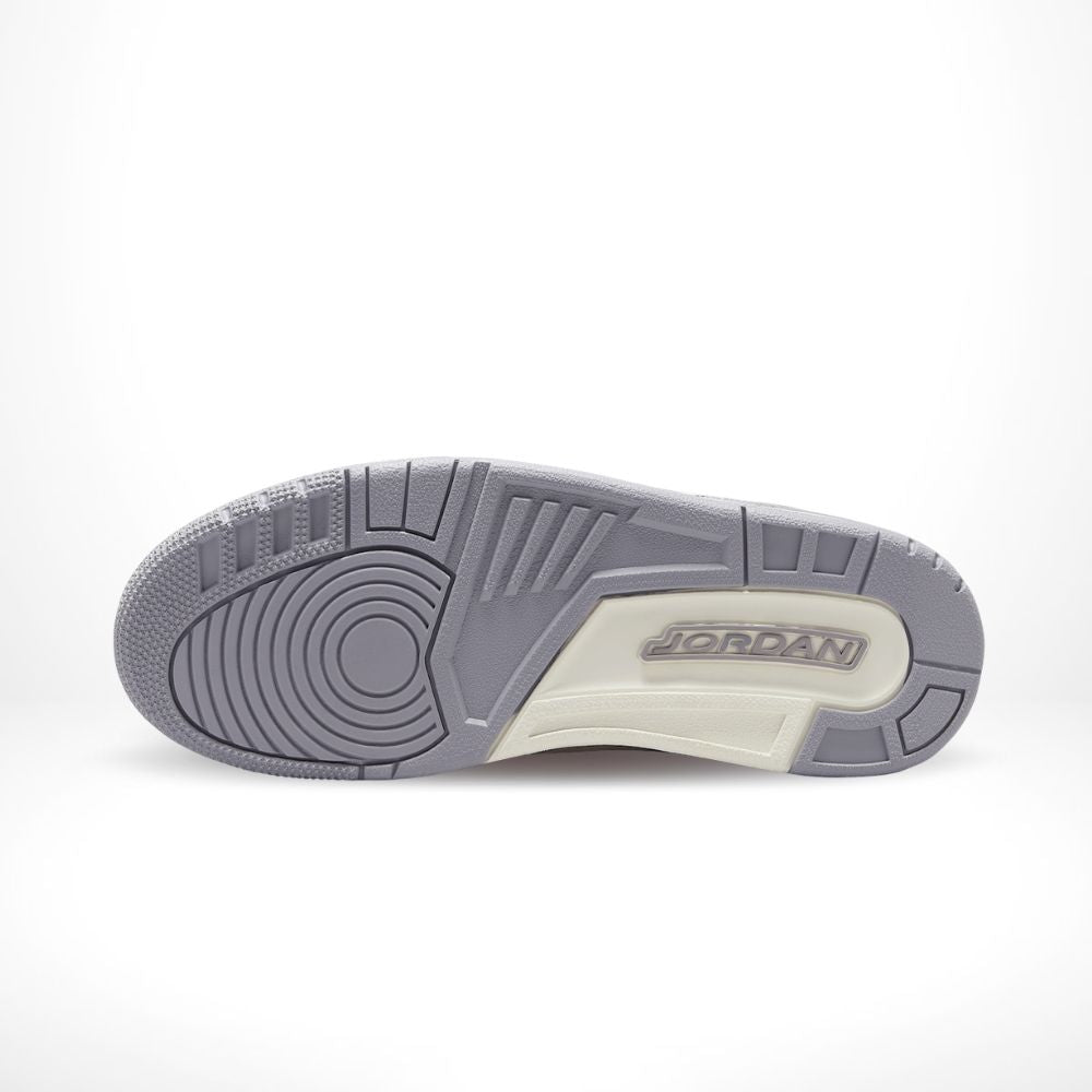 Air Jordan 3 Retro Sail Metallic Silver