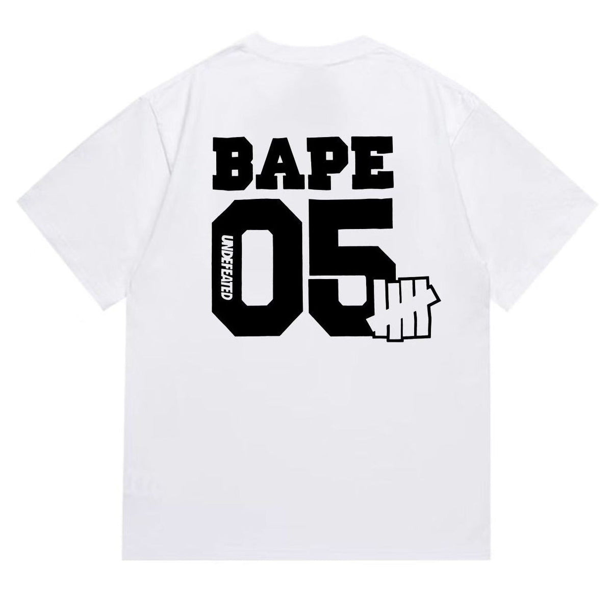 BAPE Ape Head Graphic Tee - Black & White