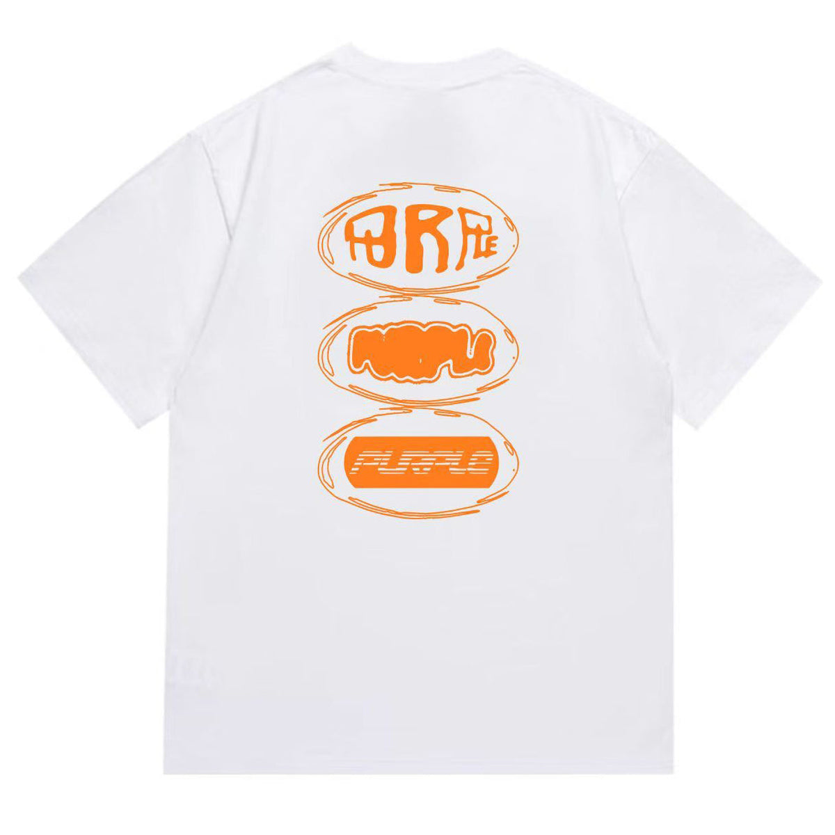 BAPE Letter Graphic Tee – Crew Neck Relaxed Fit