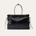 Prada Bonnie Extra Large Leather Handbag Black 42Cm 1BA439 2CYR F0002 V OOO