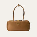Prada Medium Top Handle Bag Caramel 11.4 Inches 1Bb126 2Dkv F03V8 V Ono