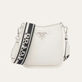 Prada Leather Mini Shoulder Bag White 7.9 Inches 1BH191 2DKV F0009 V 3OO